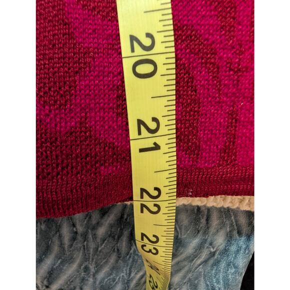 Neve Designs 100% Wool Paisley Full Zip Sweater Winter Layer SKi Gear - Size S - Picture 10 of 10